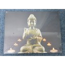 Картина с LED подсветкой: статуя Будды
